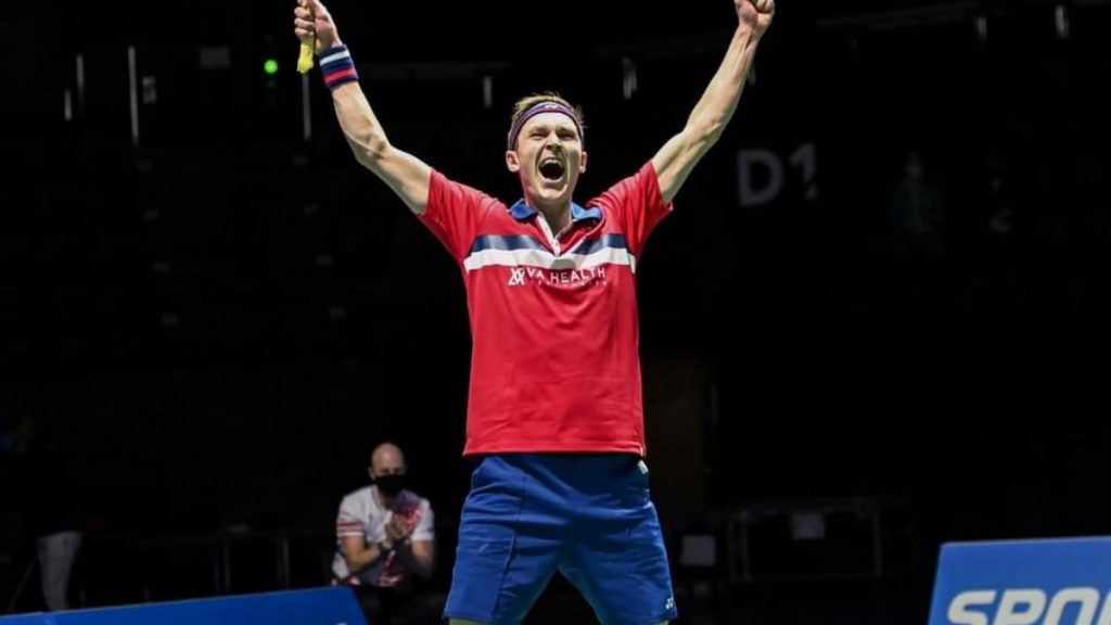 Lee Zii Jia Vs Viktor Axelsen - London Uk 14th Mar 2020 ...