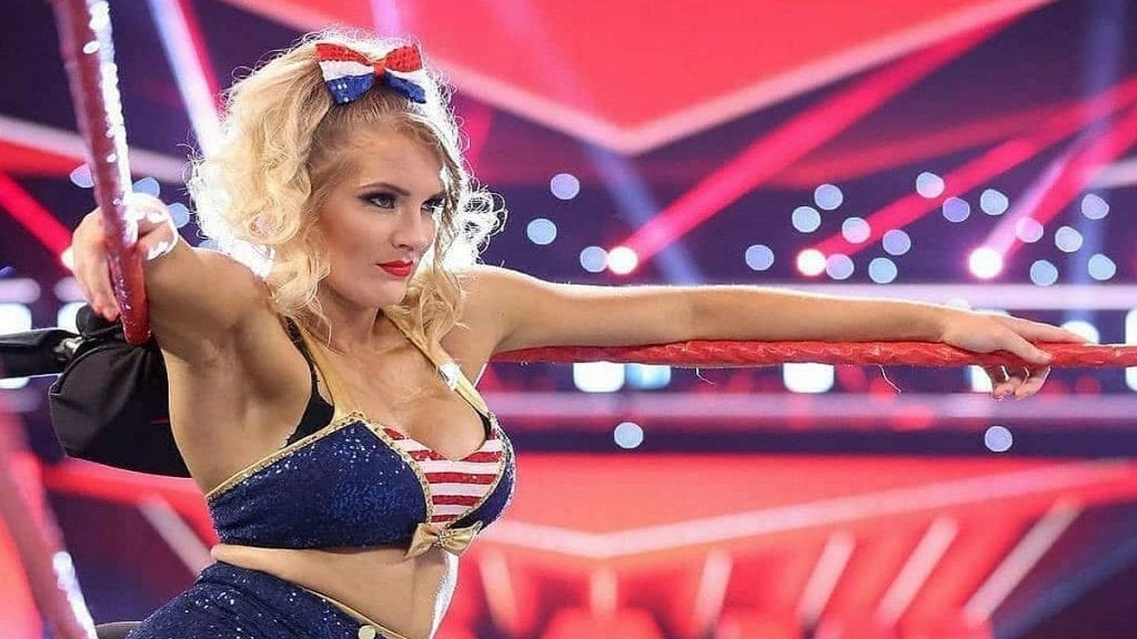 Lacey Evans has a military background