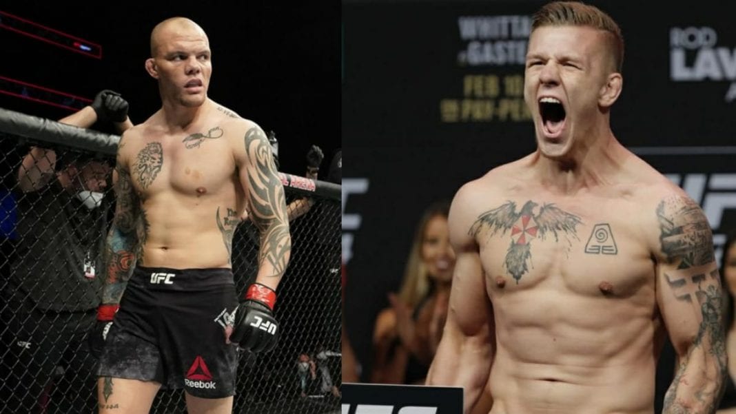 Anthony Smith vs Jimmy Crute Anthony Smith Jimmy Crute