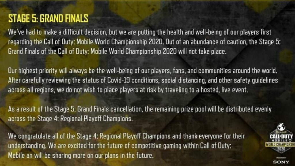 COD Mobile World Championship 2021