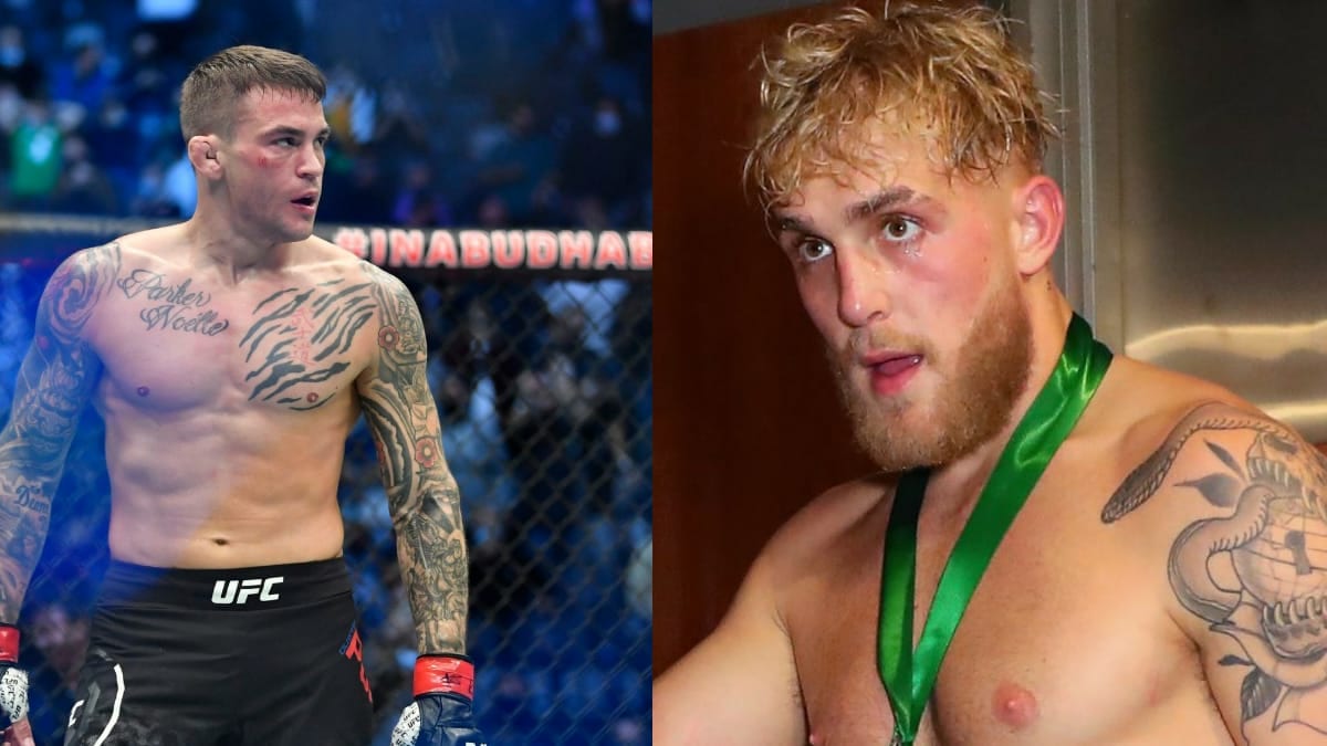 “I want to show Dustin how good I am,” says Jake Paul as he calls out Dustin Poirier for a sparring session