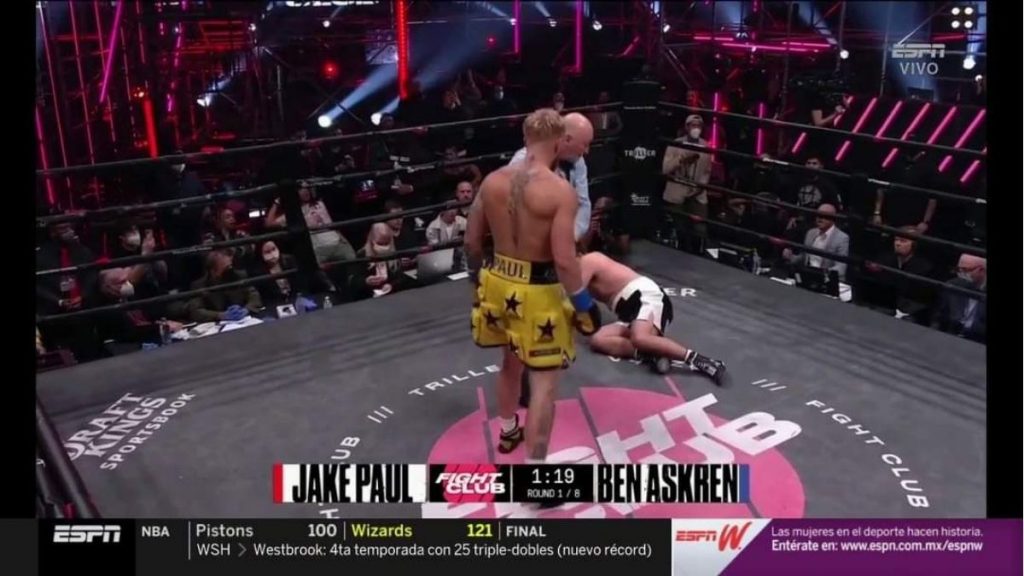 Jake Paul knocks out Ben Askren