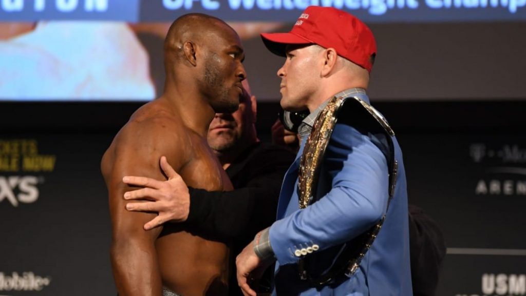 Kamaru Usman Colby Covington