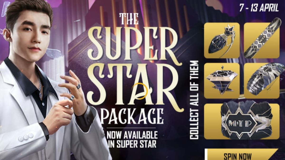 Super Star Event and Super Star Package in Free Fire from April 7: All you need to know