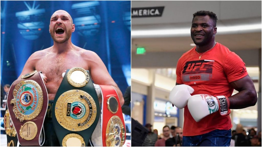 Tyson Fury and Francis Ngannou