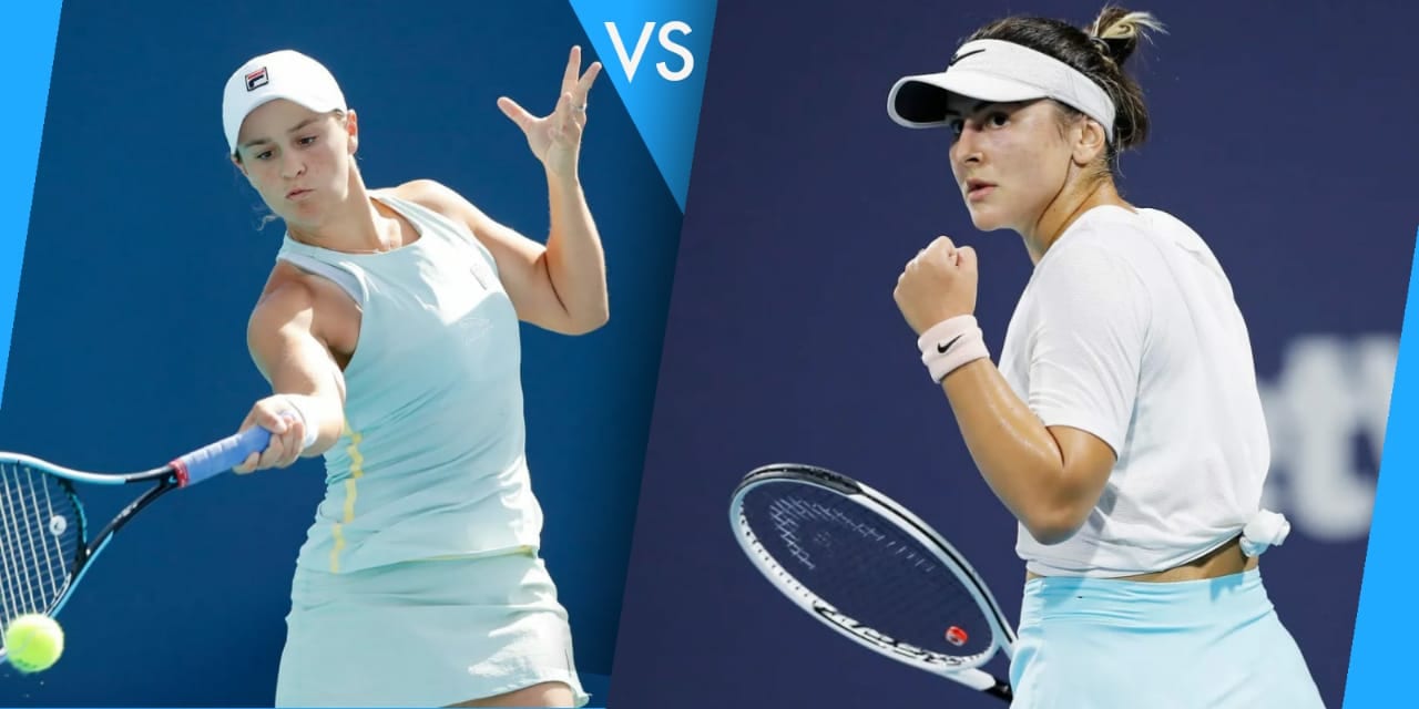 WTA Miami Open 2021 Final: Bianca Andreescu vs Ashleigh Barty – Where and When to Watch live, Live streaming