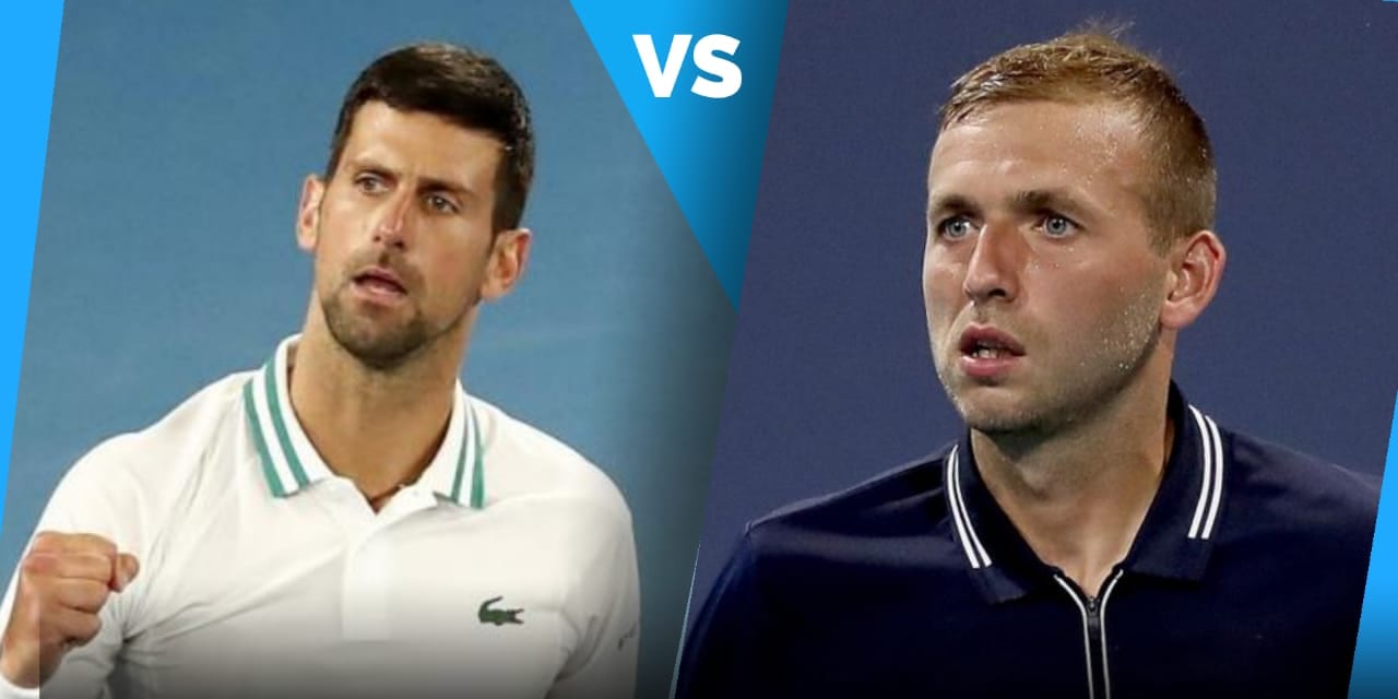 Monte Carlo Masters 2021: Novak Djokovic vs Dan Evans – Preview, Head to Head and Prediction