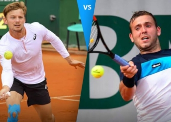 David Goffin and Dan Evans