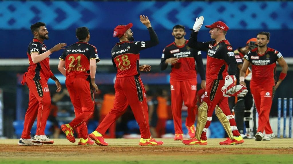 today rcb match