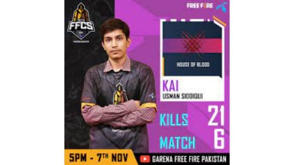 kai free fire tri-series 2021