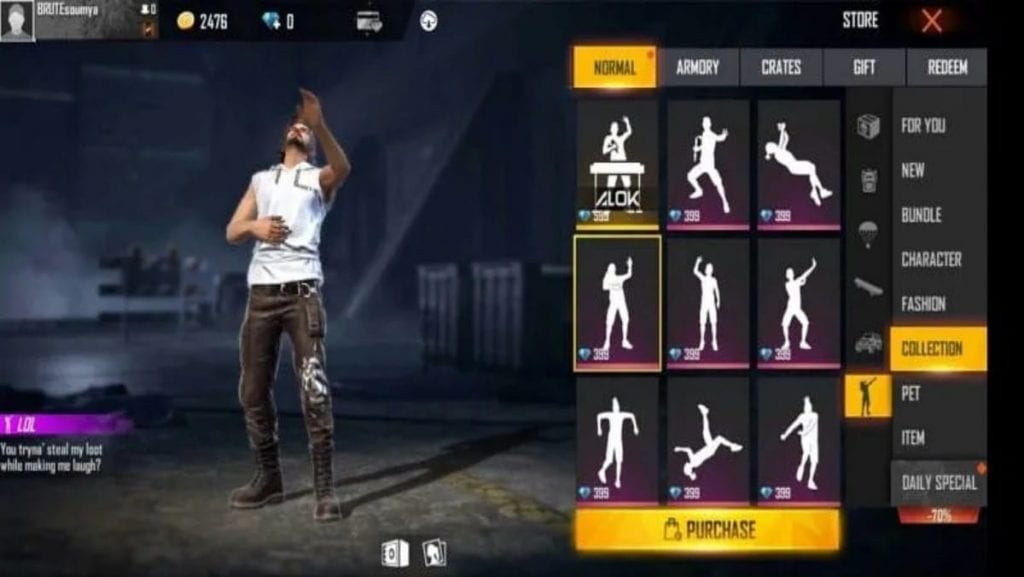 Top 5 Legendary Emotes In Free Fire After OB27 Update – FirstSportz