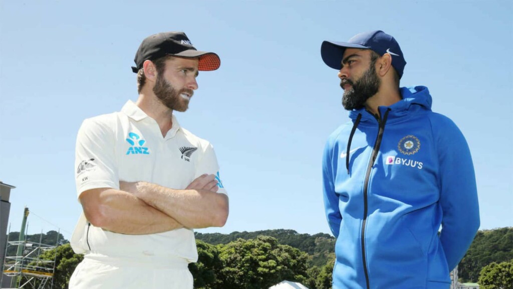 Kane Williamson and Virat Kohli