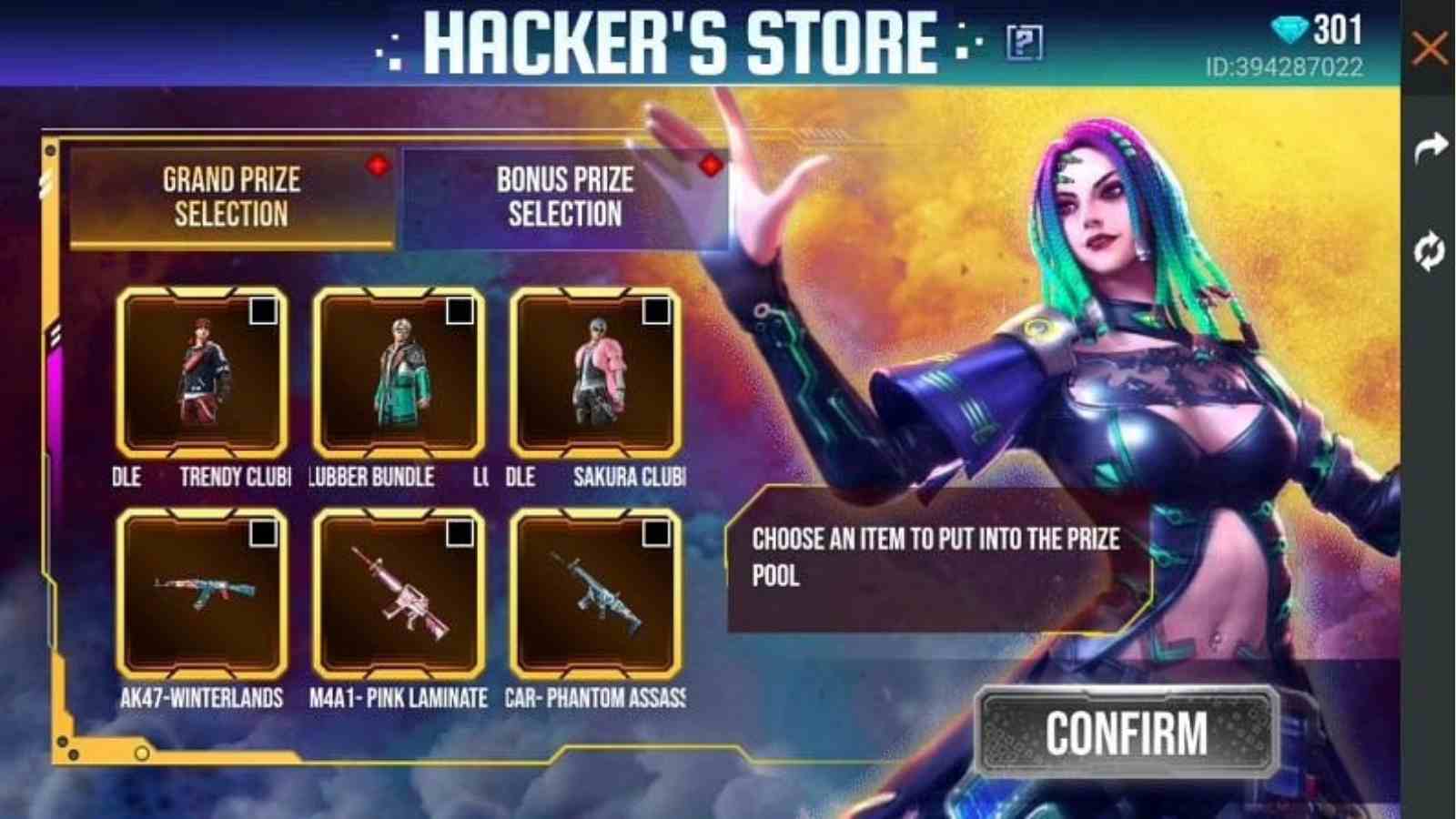 Free Fire Hacker Store Event, 1 Spin Trick