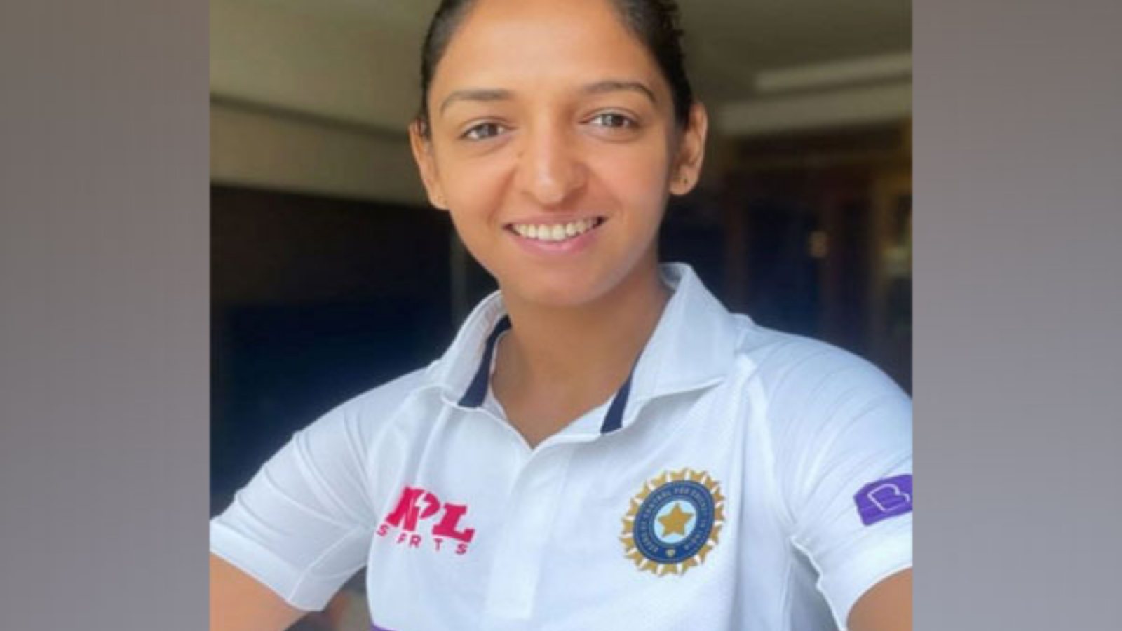 “Loving this Already” – Harmanpreet Kaur unveils Indian Test Jersey for England Tour