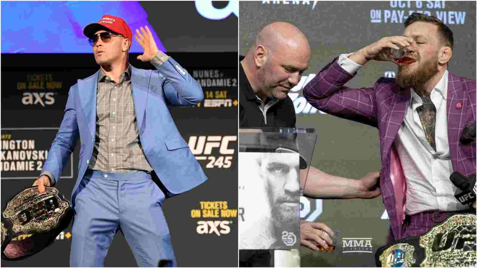 Colby Covington and Conor McGregor Colby Covington and Conor McGregor