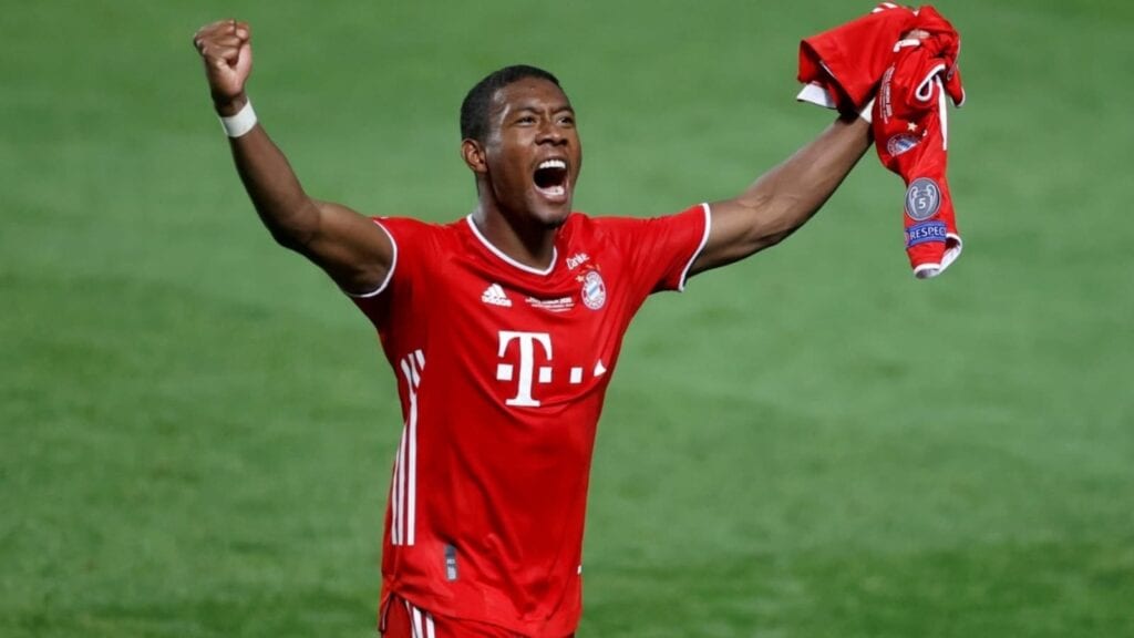 David Alaba did not renew his contract at Bayern Munich