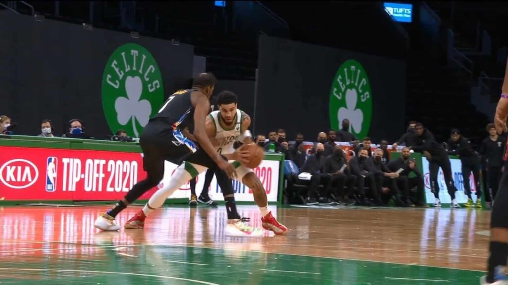 Watch Jayson Tatum Cooks Kevin Durant With Lethal Spin Move Firstsportz