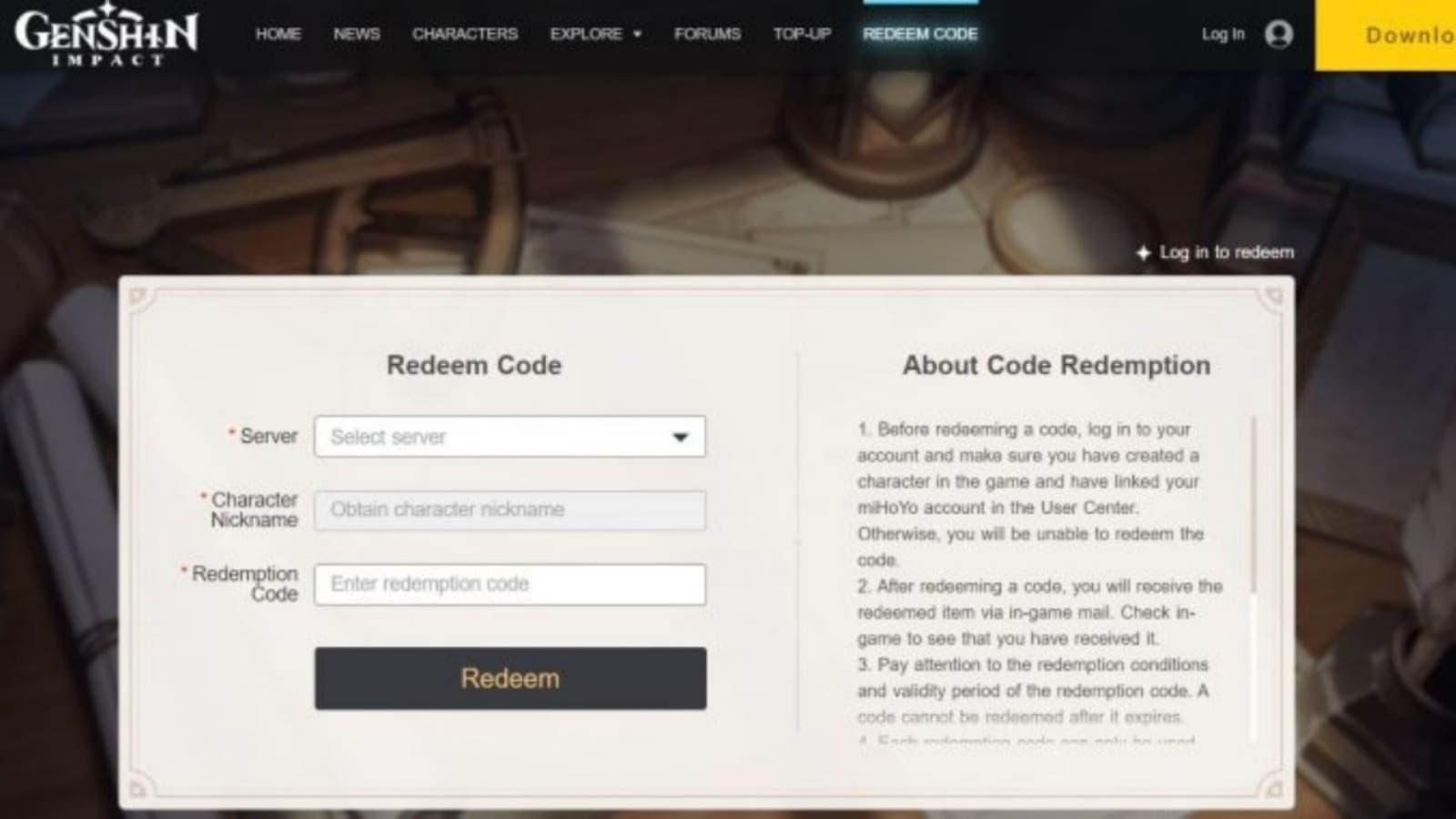 Genshin Redeem Code List May 2021 - AliceBullen