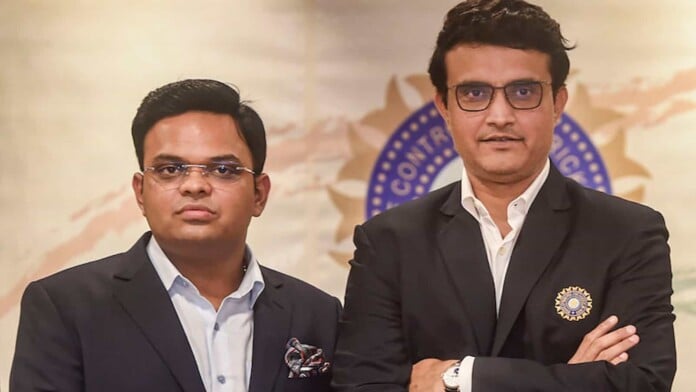Jay Shah and Sourav Ganguly Jay Shah and Sourav Ganguly