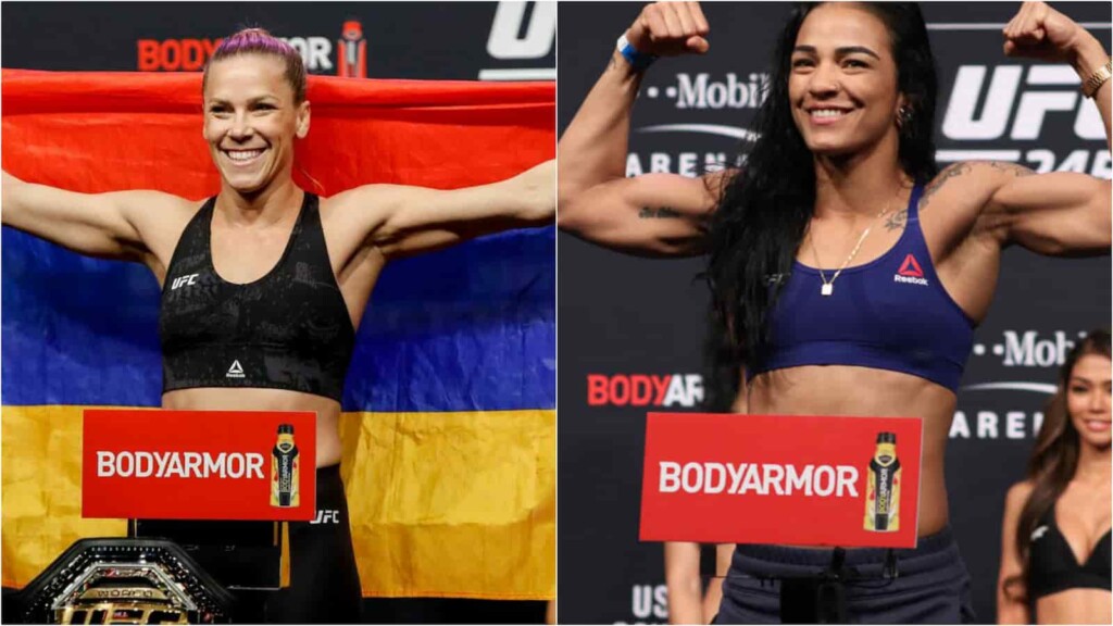 Katlyn Chookagian and Viviane Araujo UFC 262