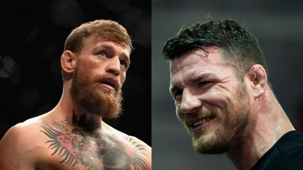 Michael Bisping and Conor McGregor