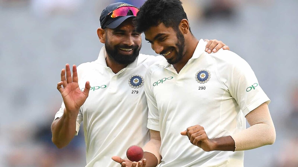 Mohammed Shami and Jasprit Bumrah