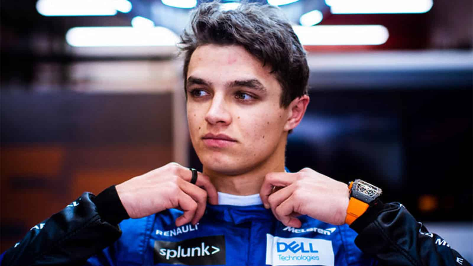 “I could give Max Verstappen and Lewis Hamilton a run for their money,” says Lando Norris