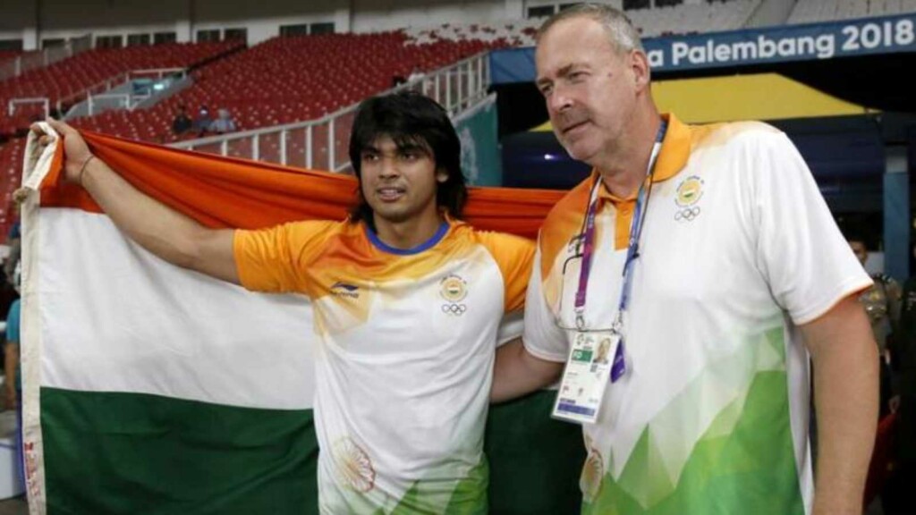 Uwe Hohn and Neeraj Chopra