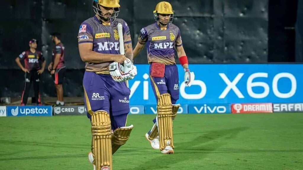 Nitish Rana and Shubman Gill