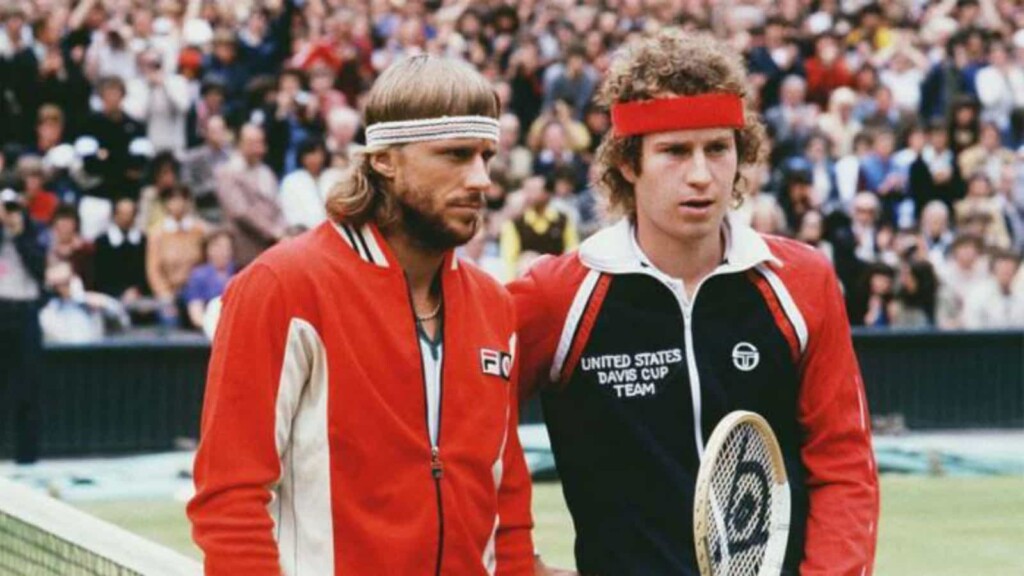 Bjorn Borg and John McEnroe