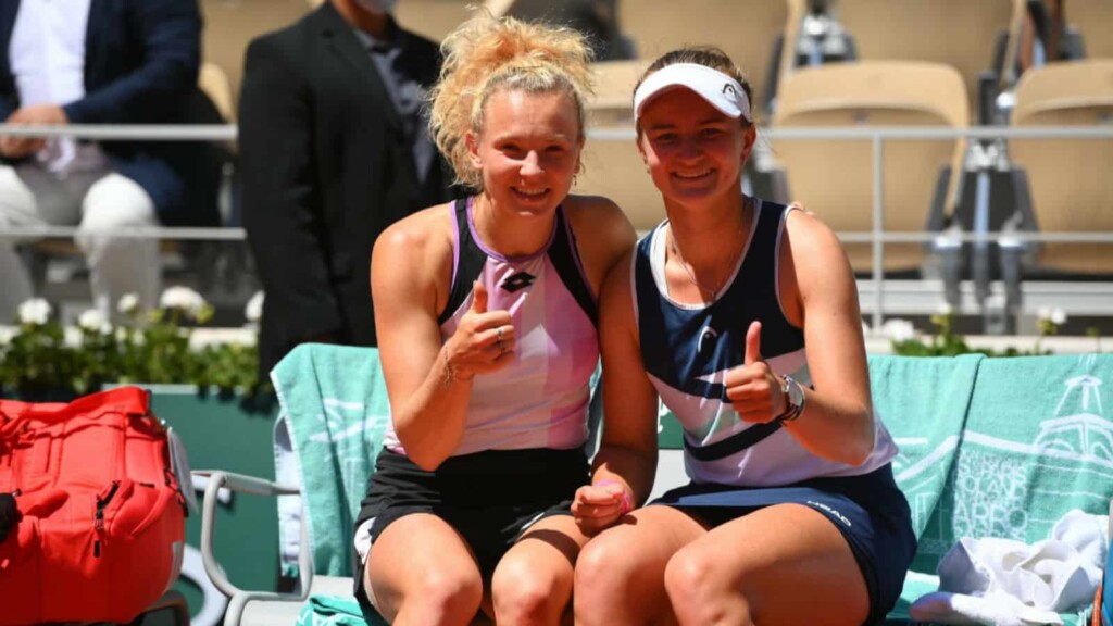 Katerina Siniakova and Barbora Krejcikova