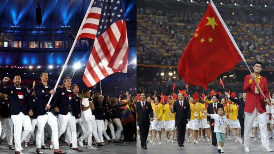 USA and China USA vs China: Who will win the most medals at the Tokyo Olympics