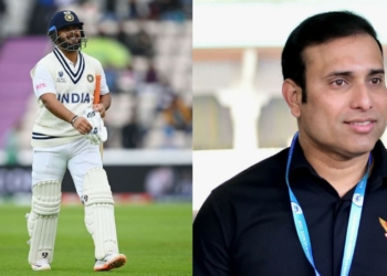 Rishabh Pant and VVS Laxman