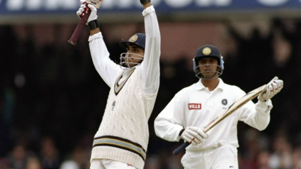 Sourav Ganguly and Rahul Dravid