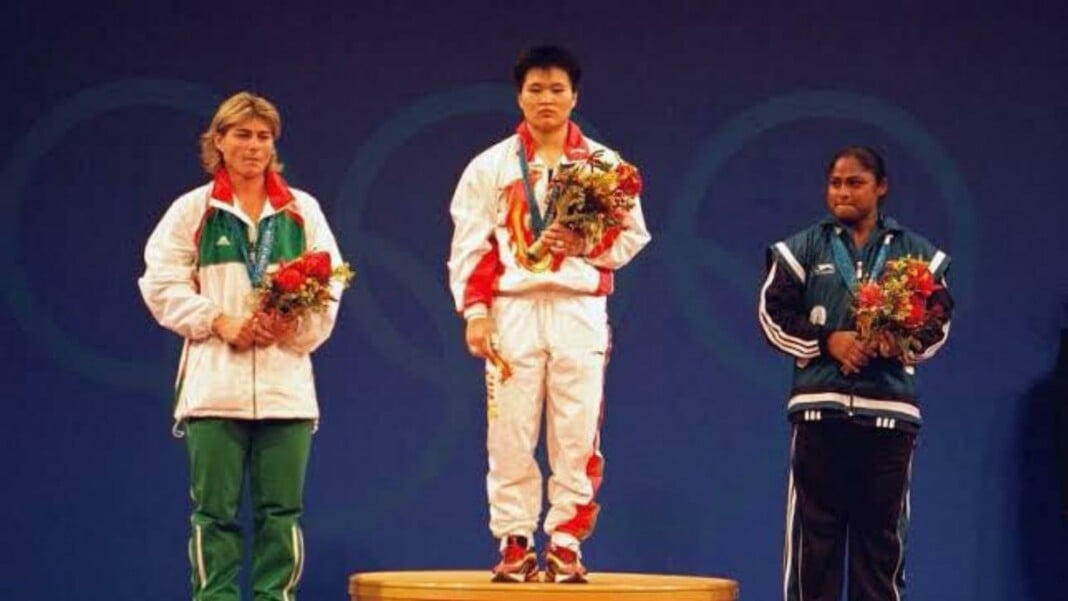 Karnam Malleswari won a medal at the Sydney Olympics Karnam Malleswari won a medal at the Sydney Olympics
