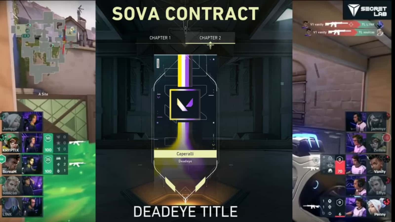 Sova Agent Contract Title, 'Deadeye'
