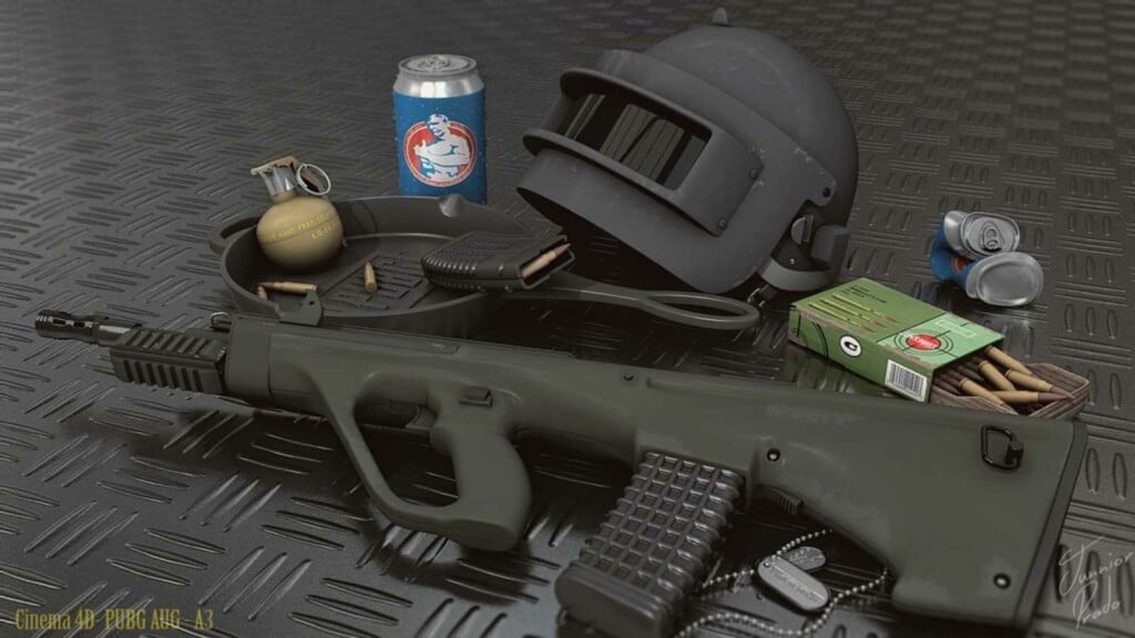 AUG A3 - Best Assault Rifles(ARs) in BGMI