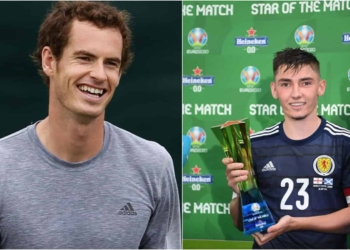 Andy Murray and Billy Glimour