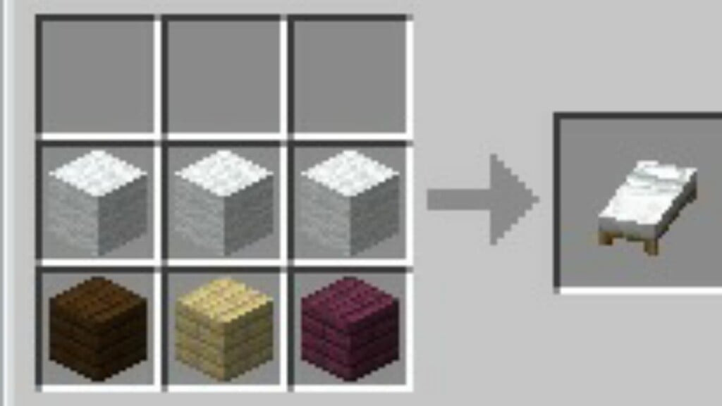 How to make a Bed in Minecraft Materials needed, Uses and more!