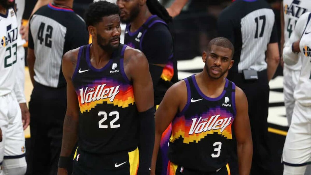 Helll Yeaa Chris Paul Honest Reaction On Deandre Ayton S Game Winner In Suns Vs Clippers Game 2 Firstsportz