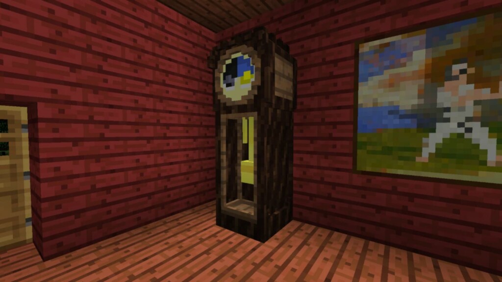 Clock in Minecraft