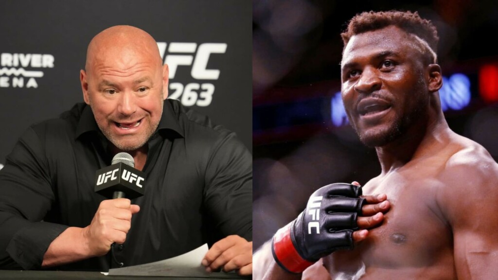 Dana White and Francis Ngannou