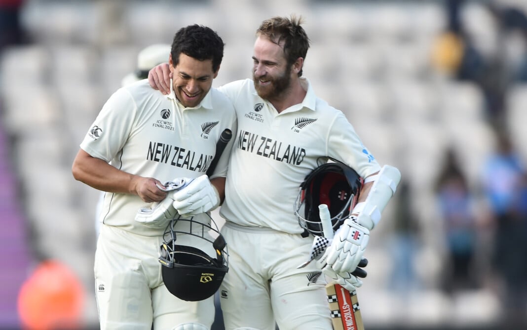 Kane Williamson and Ross Taylor in WTC Final Kane Williamson and Ross Taylor in WTC Final