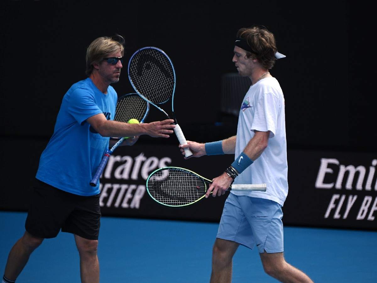 Who is Andrey Rublev’s coach, Fernando Vicente?