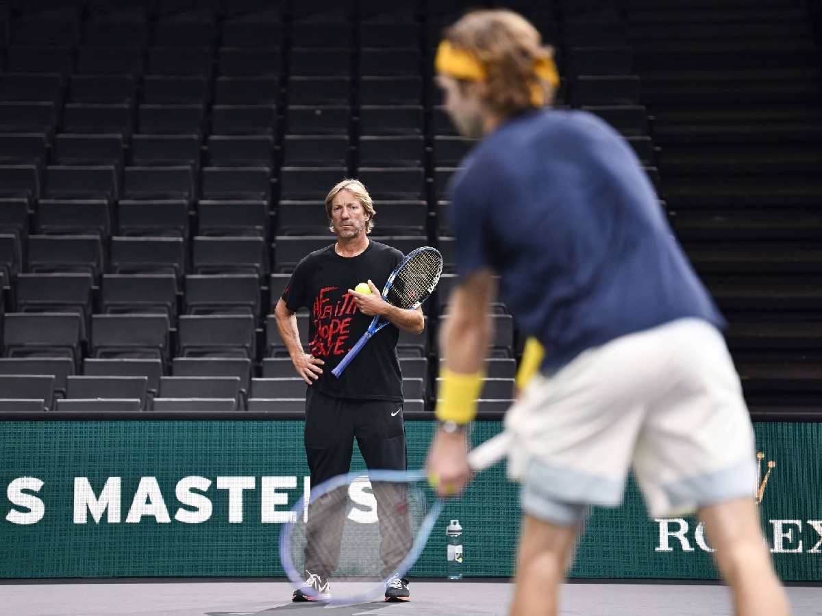 Fernando Vicente and Andrey Rublev