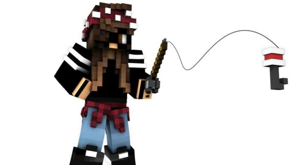 Fishing Rod in Minecraft