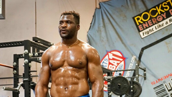 francis ngannou figure