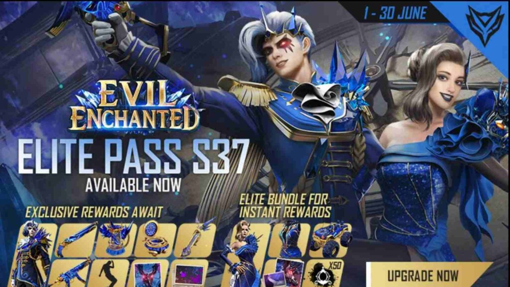 Free Fire Evil Enchanted Elite Pass