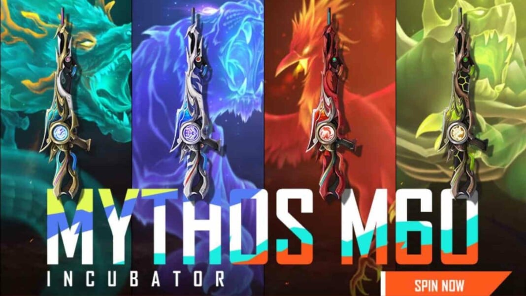 Free Fire Mythos M60 Incubator (4) Free Fire Mythos M60 Incubator