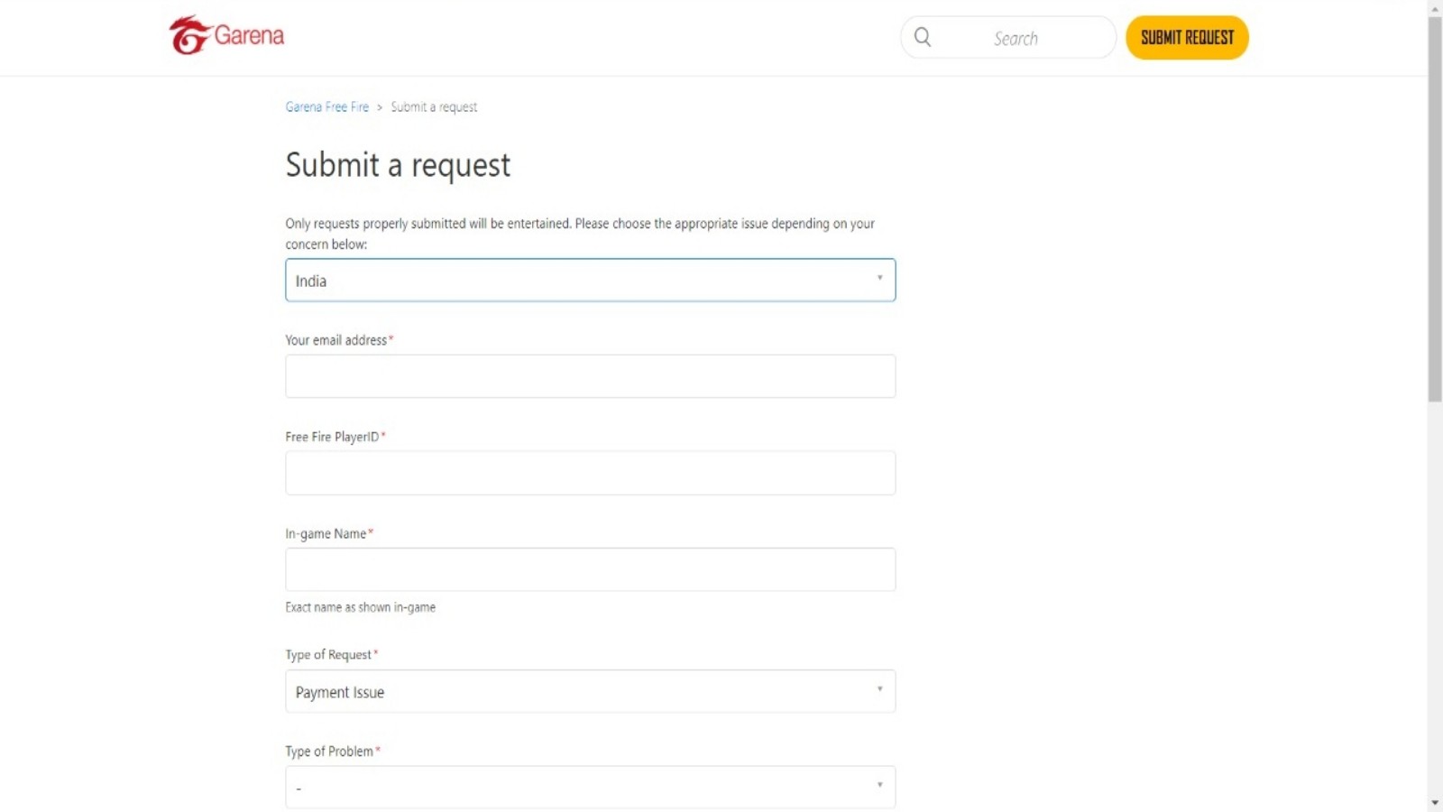 How to register a complaint with Free Fire help center to report hacks How to register a complaint with Free Fire help center to report hacks